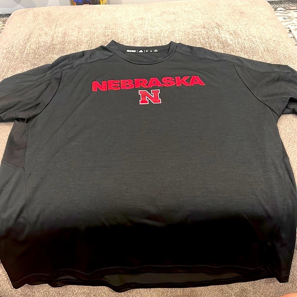 Nebraska Climalite t-shirt worn once